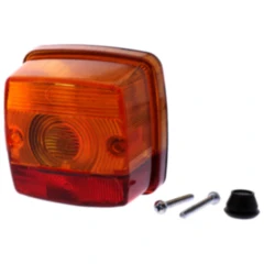 Heckleuchte rot für Motorräder