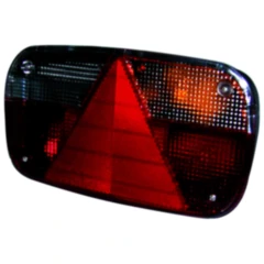 Heckleuchte rechts mit Kennzeichenleuchte Multipoint III Aspöck