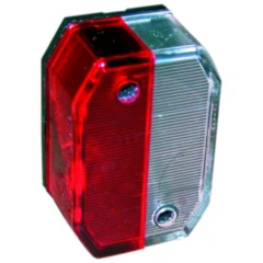 Flexipoint Begrenzungsleuchte rot/klar für Anhänger