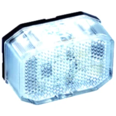 Umrissleuchte Flexipoint LED rot/klar links/rechts