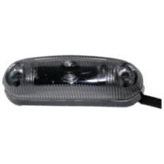 Positionsleuchte LED weiß mit 0,5m Kabel für Anhänger