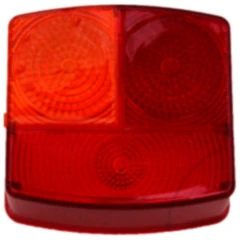 Heckleuchte Lichtscheibe links