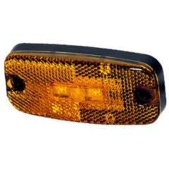 Hella LED-Seitenmarkierungsleuchte mit Rückstrahler, 12V