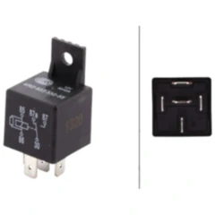 Multifunktionsrelais 12V 5-polig mit Halter für: Audi, Mercedes-Benz, VW