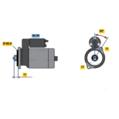 Anlasser Austauschteil für Motorräder 1405372