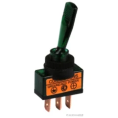 Kippschalter KONTROL grün für Motorräder