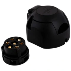 Steckdose 7-polig 12V mit Mikroschalter