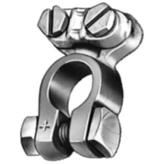 Batterieklemme Minus links für Motorräder