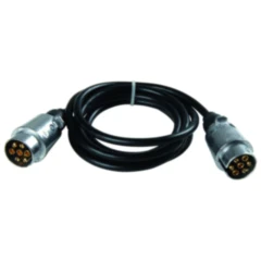 Verbindungskabel 7-polig 12V mit 2 Steckern, Länge 2.8 Meter