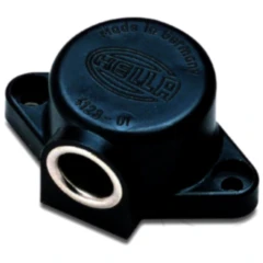 Anbau-Steckdose 24V ohne Deckel für Motorräder