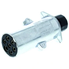 Leichtmetall-Stecker 7-polig 24V für Motorräder