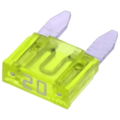 MINI-Flachstecksicherung 20A JMP gelb 5ST