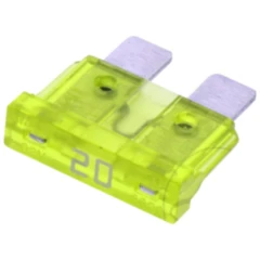 MIDI Flachstecksicherung 20A JMP gelb für Motorräder