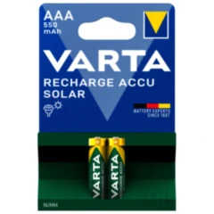 Akku-Gerätebatterie Micro AAA Varta Solar