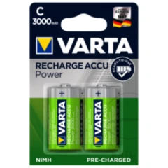 VARTA Akkus Baby C NiMH 3000 mAh 2er Blister