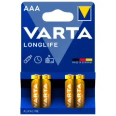 VARTA Longlife AAA Batterie 4er Blister