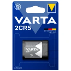 VARTA 2CR5 Professional Lithium-Ionen Batterie für digitale Kameras