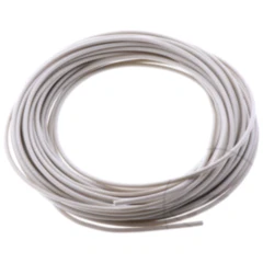 Kabel Fly 0.5mm Weiß Ring JMP 10 Meter