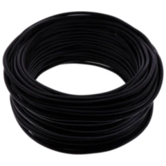 Kabel H03VV für 4X0.75 schwarz JMP 50 Meter