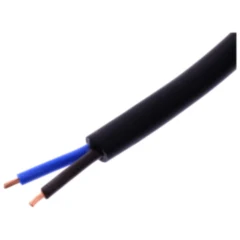 Kabel H05RR für 2X1.5 schwarz JMP 5 Meter