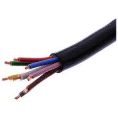 KABEL H05VV-F 8X1.5 SCHWARZ JMP 10 METER