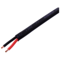 Kabel XYFAZ 2X1.5 schwarz JMP 50M PACK