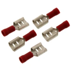 Flachsteckhülse isoliert 0.5-1.5 mm² 8 mm JMP Pack 5 Stück