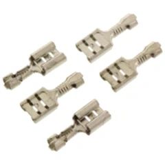 Flachsteckhülse 6.3mm für 0.5-1.0 mm²
