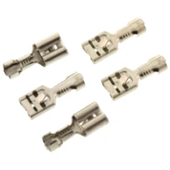 Flachsteckhülse unisoliert 1.0-2.5mm 6.3mm JMP Packung 5ST