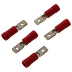 Flachstecker isoliert 0.5-1.5 mm² 4.8 mm für Jumper