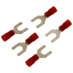 Gabel-Kabelschuh M5 für 0.5-1.5 mm² - Packung 5 Stück