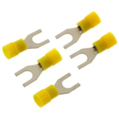 Gabel-Kabelschuh isoliert M6 4.0-6.0 mm² JMP Packung 5 Stück