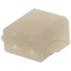 Flachsteckhülsengehäuse 4-POL JMP