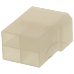 Flachsteckgehäuse 4-Pol JMP für Flachstecker