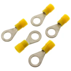 Ringkabelschuh nylonisoliert M8 für Leitungsquerschnitte 4.0-6.0 mm²