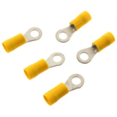 JMP Ringzunge isoliert 4.0-6.0 M5 für Kabelverbindungen, Packung 5 Stück