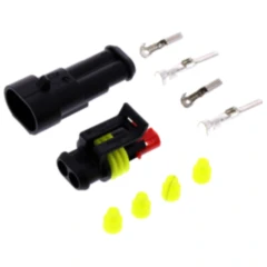 Steckgehäuse Set 2-polig JMP AMP Superseal