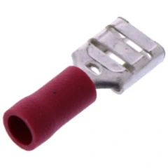 Flachsteckhülse isoliert 0.5-1.5 mm² 6.3mm von JMP