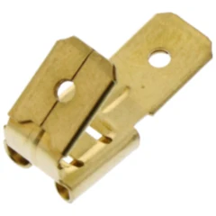 Flachstecker Verteiler unisoliert 6.3 mm JMP, Packung 100 Stück