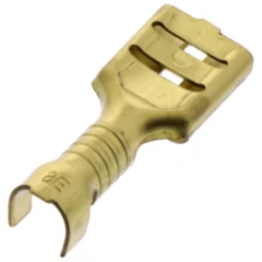 Flachsteckhülse unisoliert 1.0-2.5mm 6.3mm JMP