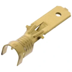 Flachstecker 2.5-6.0mm 6.3mm JMP unisoliert, Packung 25 Stück