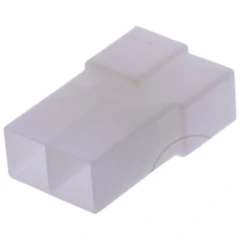 Flachsteckgehäuse 2-Pol JMP für Flachstecker 1580845