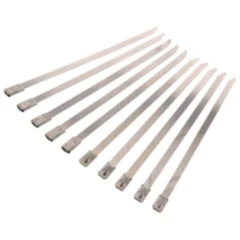 Kabelbinder Edelstahl 4,5 x 129 mm - Packung 10 Stück