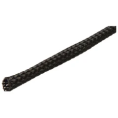 Geflechtschlauch schwarz 5X10 für Motorräder