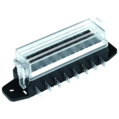 Sicherungsdose für Flachstecksicherungen 8POL