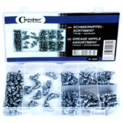 Schmiernippel Sortiment 110 tlg für Motorräder