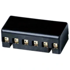 Sicherungsdose 6-polig schwarz für Motorräder