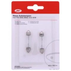 Sofittenlampe 12V 10W SV8.5-8 für Motorräder