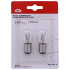 Lampe 12V21/4W BAZ15D für Motorräder 1590139