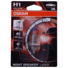 OSRAM Night Breaker Laser H1 12V 55W Lampe